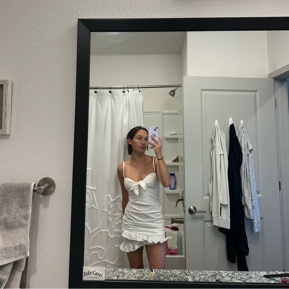 White/Cream Tiger Mist Dress